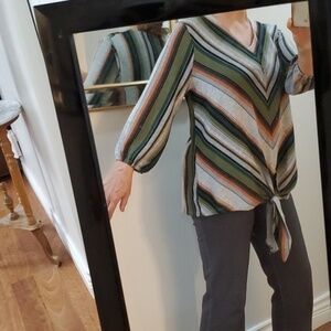 Faith & Joy Soft Peasant Top M/L 36-37 bust